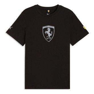 Puma x Scuderia Ferrari Tonal Shield T-Shirt PUMA Black 635311-01