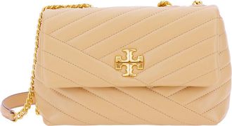 Tory Burch Beige Small Convertible Kira Shoulder Bag