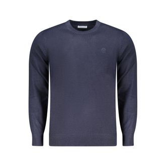 North Sails Blue Acrylic Men Mens Sweater