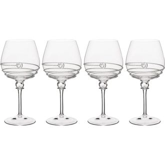 Juliska Amalia Set of 4 Red Wine Glasses in Clear at Nordstrom