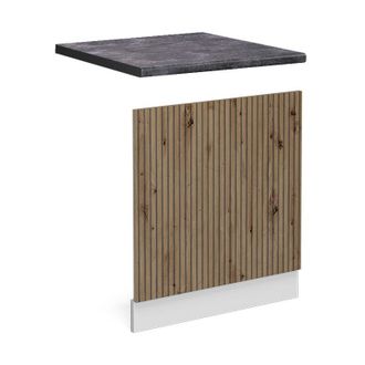 Vicco Panel Frontal R-line, Roble Artesanal, 60 Cm, Et Antracita Vicco