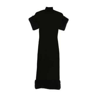 Moschino Dames, Jurken, Zwart, Maat: XS