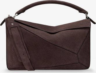 Loewe Borsa a mano Puzzle Large in nabuk - LOEWE - gender_Man