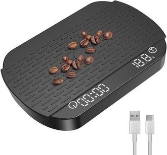 OEM Balanza Digital Para Caf&eacute; Con Temporizador, Minibalanza Electr&oacute;nica De Alta Precisi&oacute;n Para Alimentos, 3 Kg/0,1 G, Ideal Para Espresso, Carga Usb