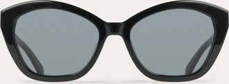 Ferragamo Women Butterfly frame sunglasses Black