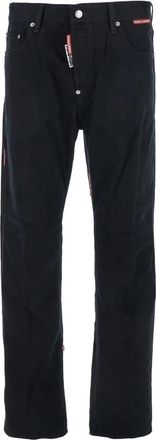 Dsquared2 Protesta 642 Straight Jeans - Heren - Regular Fit Jeans - Zwart - XL - Katoen - Jeans
