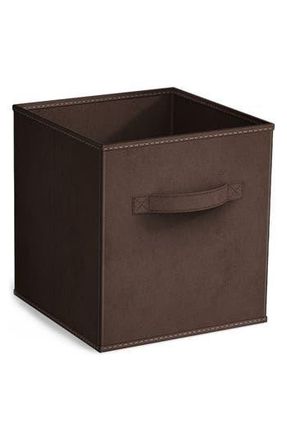Sorbus Collapsible Storage Cube in Chocolate at Nordstrom Rack