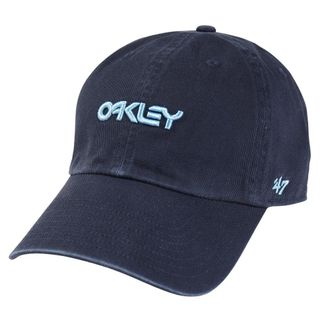 Oakley Mens Remix Dad Hat, Blue, One Size