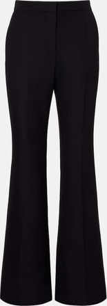 Givenchy Pantaloni flared in lana a vita media