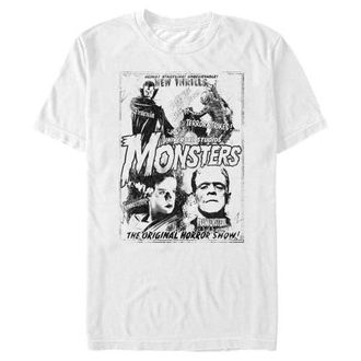 Universal Monsters Mens Universal Monsters Original Monster Flicks Graphic T-Shirt in White at Nordstrom, Size Xxx-Large