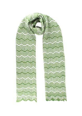 SUMMERY Copenhagen Faunie Green Scarf
