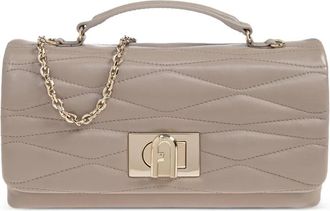 Furla 1927 leren shopper - Beige