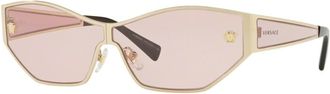 Versace Pink Butterfly Ladies Sunglasses VE2205 1252/5 67