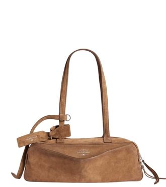 Balenciaga Light Brown Carrie Large Shoulder Bag