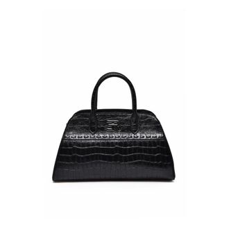 Ermanno Scervino Tassen, Dames, Zwart, ONE Size, Vienna Bauletto Handtas