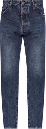 Dsquared2 Teddy Jeans - Heren - Skinny Jeans - Blauw - XL - Katoen - Jeans