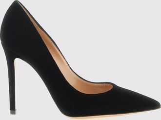 Gianvito Rossi D&eacute;collet&eacute; in velluto con tacco alto a stiletto