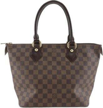 Louis Vuitton Pre-owned Handbags, female, Brown, Size: ONE SIZE Pre-owned Saleya PM