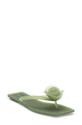 Jeffrey Campbell Sweeten Flip Flop in Green Matte at Nordstrom, Size 11