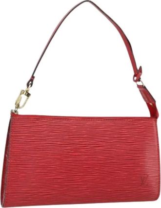 Louis Vuitton Pre-owned Shoulder Bags, female, Red, Size: ONE SIZE Pre-owned Pochette Accessoires