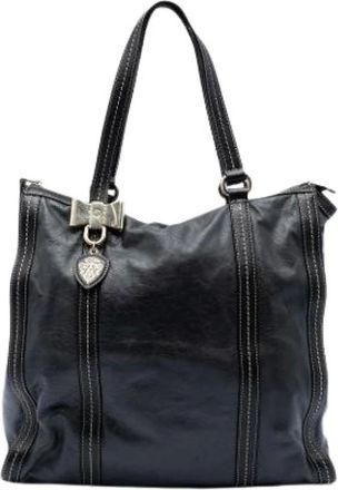 Gucci Pre-owned Tote Bags, female, Black, Size: ONE SIZE Pre-owned Tote Bag