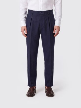 BRIGLIA 1949 Pantaloni chino in misto lana e cashmere con pince