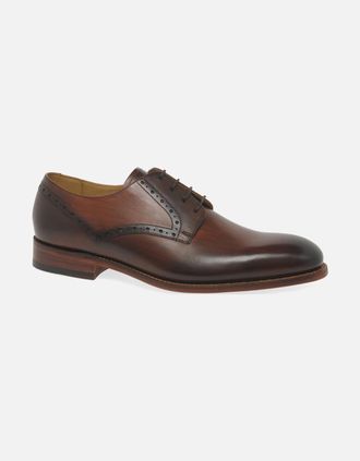 Barker Mens Trent Mens Derby Shoes - Brown - Size: 7.5