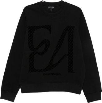 Emporio Armani Sweatshirts - Heren - Sweatshirts - Blauw - S - Hoodies & sweatvesten