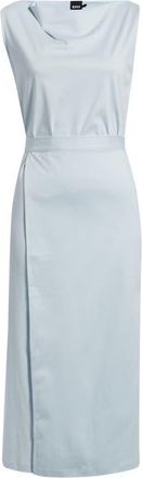 BOSS Emiaky Sleeveless Cotton Midi Dress in Pale Lagoon at Nordstrom, Size X-Small