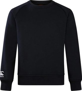 Canterbury Of New Zealand Heren Club Crew Neck Sweatshirt (Zwart)