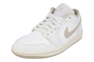 Nike Womens Air Jordan 1 Low Trainers - Beige - Size UK 2.5