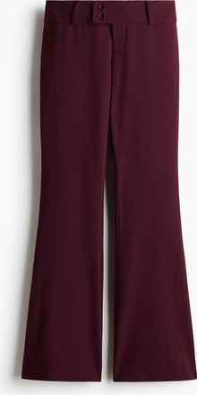 H&M Elegante Schlaghose - Red