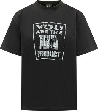 44 Label Group Short Sleeve Crew Neck T-shirt - Heren - T-shirts - Zwart - XS - Tops