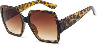 Generic Square Large Frame Men Sunglasses Vacation Women Driving Sports Sun Glasses(Multi-colored)