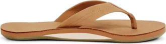 Hari Mari Mens Fields Flip-Flops Khaki 11