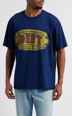 Diet Starts Monday Engineered Supima Cotton Graphic T-Shirt in Royal at Nordstrom Rack, Size Medium