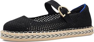 Rothy's The Espadrille Mary Jane Womens Flat Shoes Black : 10.5 M, Polyester