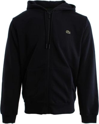 Lacoste Vest met ritssluiting - Heren - Vesten met rits - Blauw - XL - Hoodies & sweatvesten