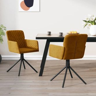 vidaXL Furniture Limited - Sillas De Comedor Giratorias 2 Unidades