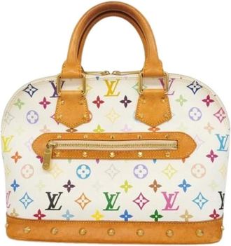 Louis Vuitton Pre-owned Handbags, female, Multicolor, Size: ONE SIZE Pre-owned Vintage Canvas Handbag