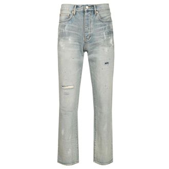 Purple Heren, Jeans, Blauw, Maat: W33 Katoen