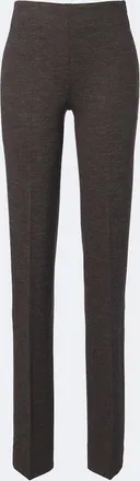 Ralph Lauren Collection Macy wool jersey straight pants