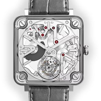 Bell & Ross BR-X2 Tourbillon Micro Rotor Automatic Mens Limited Edition Watch BRX2-MRTB-SK-ST