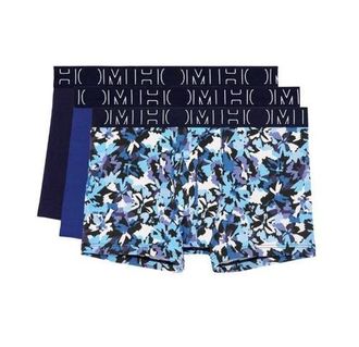 HOM Rocky 2 Boxer Briefs 3-Pack in Navy/blue/blue Print at Nordstrom, Size Xx-Large