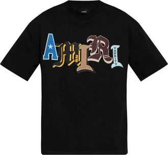 Amiri T Shirt Nero-Uomo