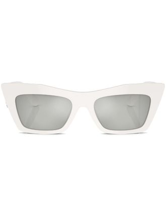 Dolce & Gabbana Eyewear Occhiali da sole cat-eye - Bianco