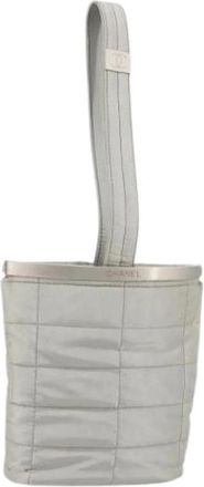 Chanel Bolso Cubo Vintage Pre-owned - Pre-owned - Mujer - Gris - ONE SIZE