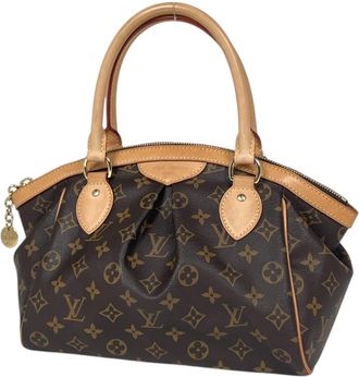 Louis Vuitton Brown Monogram Handbag Tote Bag (Pre-Owned)