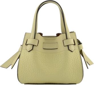 Pourchet Blossom Nano - Dames - Handtassen - Geel - ONE Size - Leer - Tassen