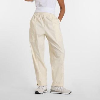 New Balance Womens Utility Pant in Beige Polywoven, size X-Large